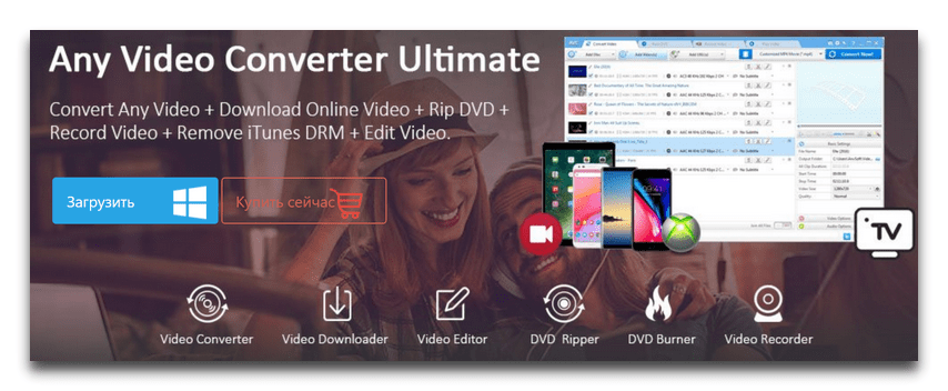 Any Video Converter любой-видео-конвертер