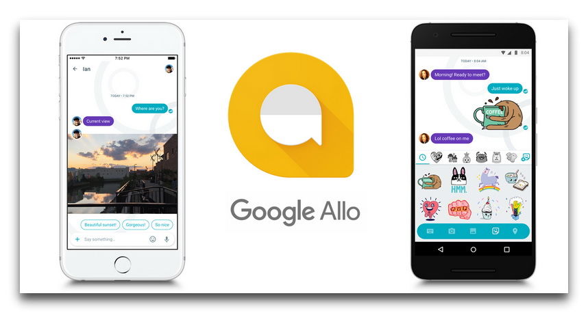 Google Allo приложение для смарт-сообщений