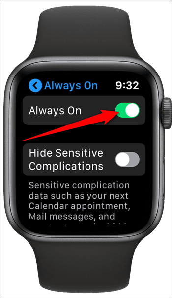 Apple Watch всегда выключены
