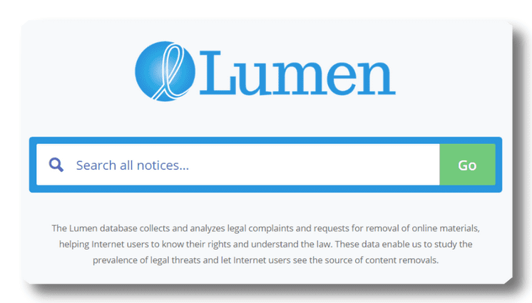 База данных Lumen