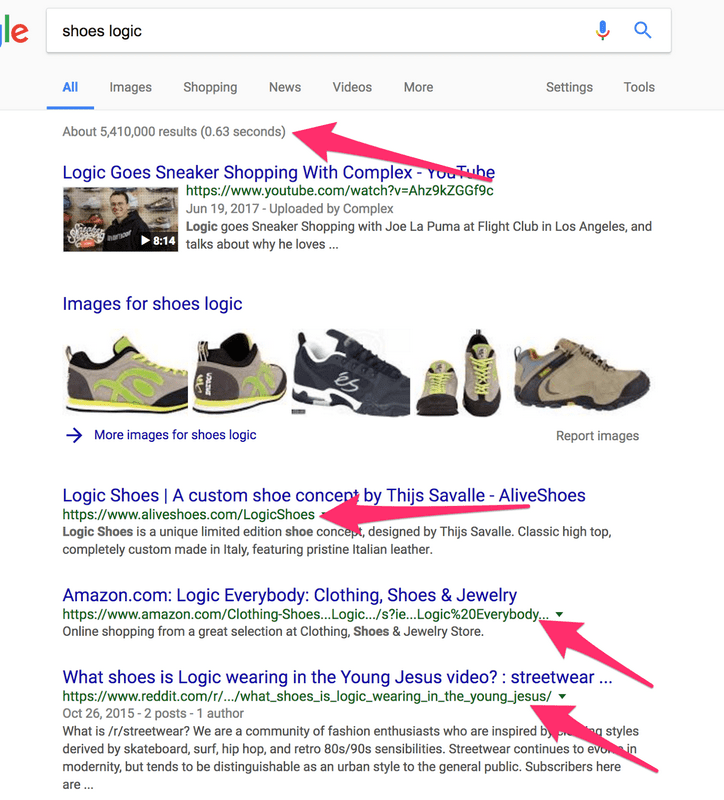 обувь логика Google Поиск
