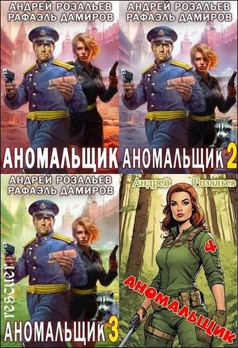 Андрей Розальев, Рафаэль Дамиров - Цикл «Аномальщик» [4 книги] (2023)