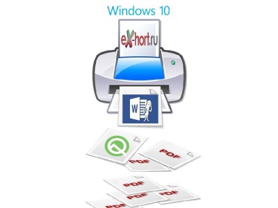 history of printed documents in Windows