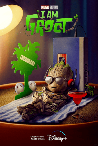 постер мультфильма Я есть Грут / I Am Groot [S01] (2022)