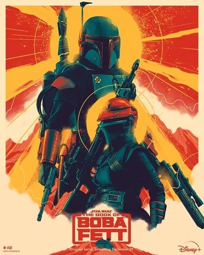 остер фильма Книга Бобы Фетта / The Book of Boba Fett [S01] (2021)