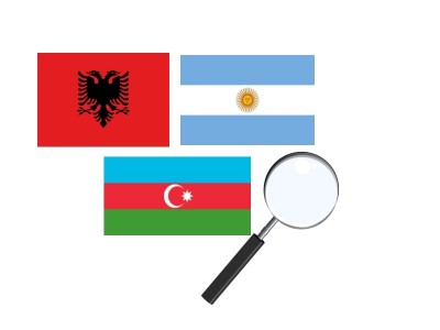 Поисковые системы Азербайджана, Албании, Аргентины