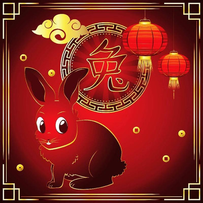 Китайский гороскоп 2023 на год Черного Водяного Кролика