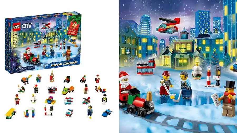 Рождественский LEGO City Фигурки и аксессуары LEGO City