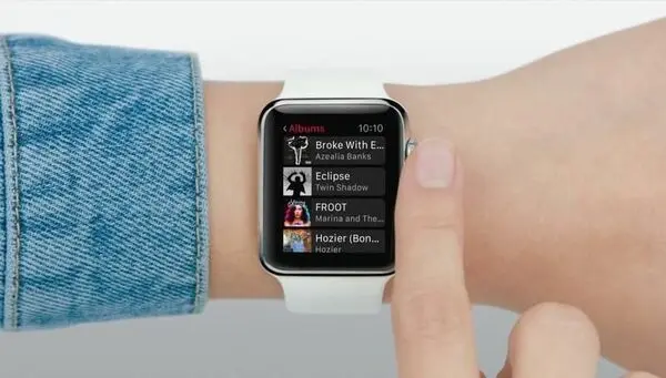 Воспроизведение музыки на Apple Watch