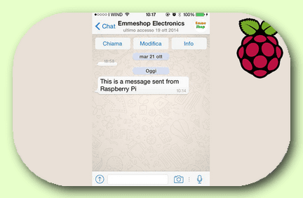 Whatsapp с Raspberry Pi