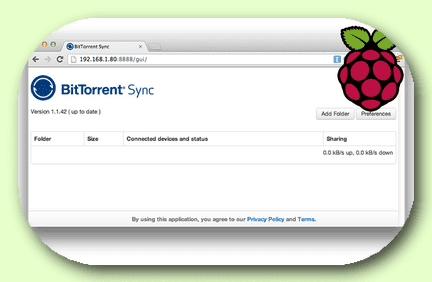 Сервер BitTorrent с Raspberry Pi