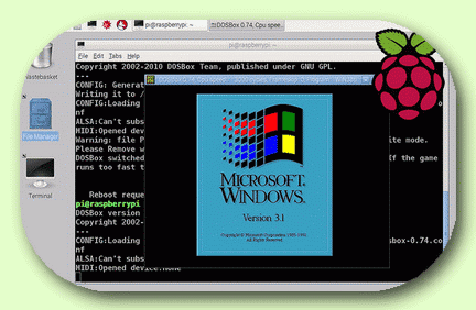 Windows 3.0 с Raspberry Pi