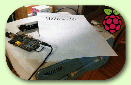 Принтер беспроводной сети с Raspberry Pi