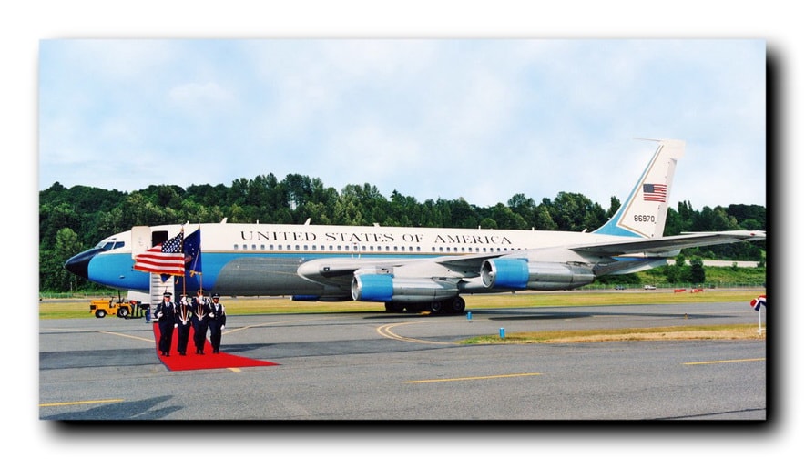 3D тур по самолету Президента